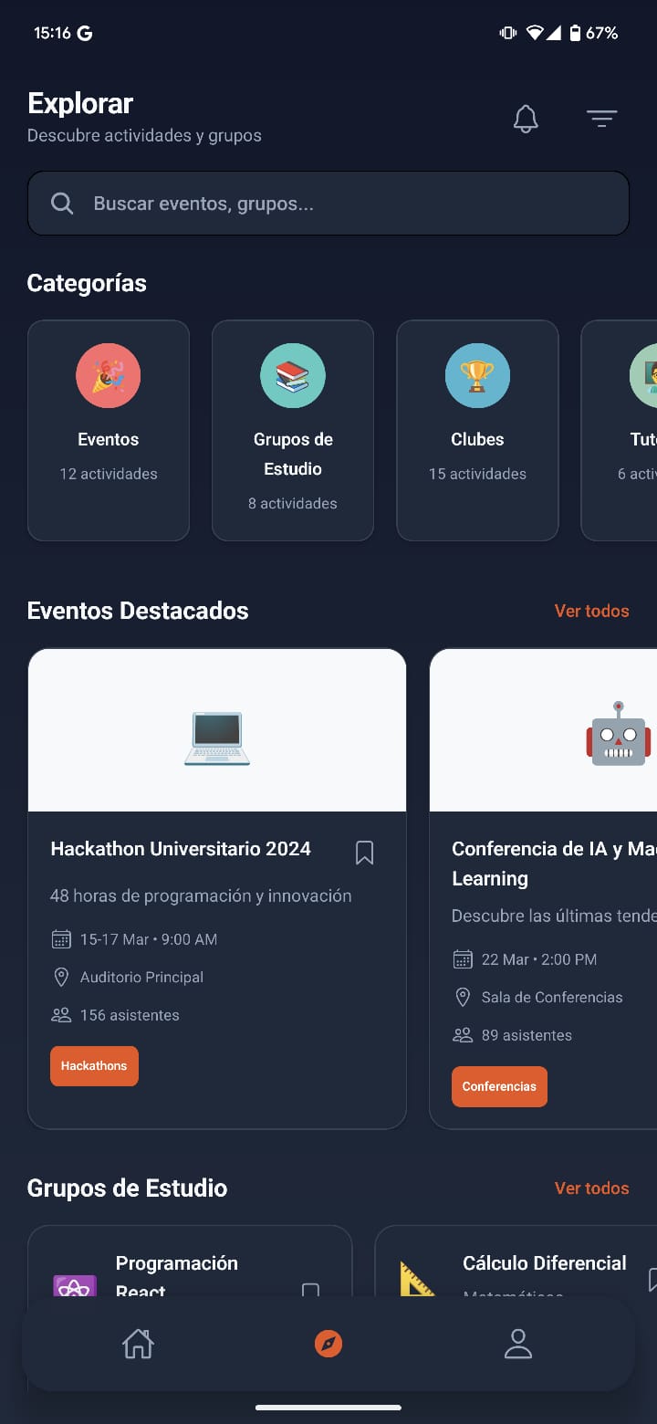 👥 Grupos y Búsquedas